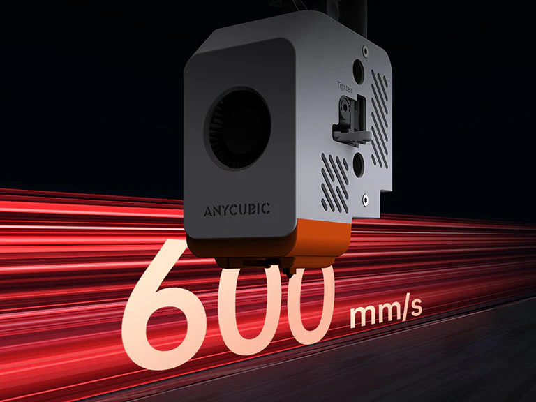 600mm/s Ultra-Fast Printing