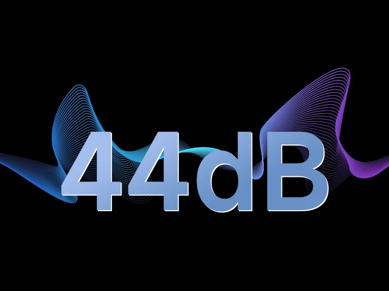 Quiet Print Mode as Low as 44dB
