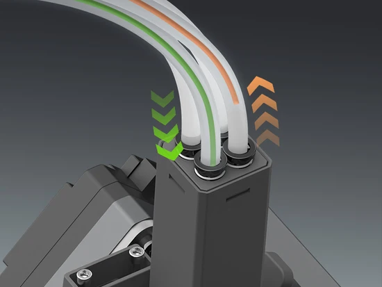 Nozzle Clog Detection, Minimizes Filament Tangling